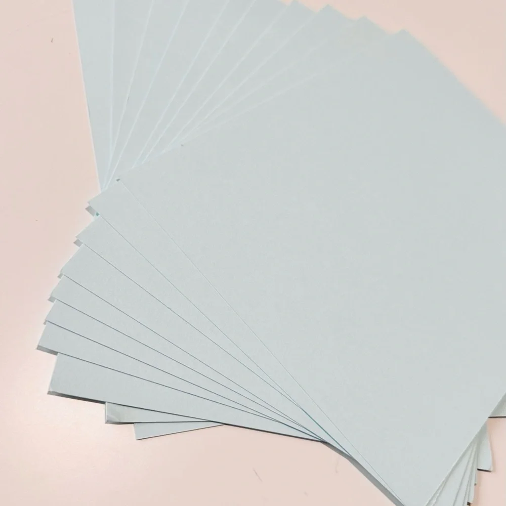 CARDSTOCK WAREHOUSE Pale Blue Thick Paper 10 Sheets 100 lb 8.5”x11”
